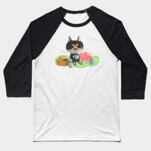 the piggy bank Baseball T-Shirt